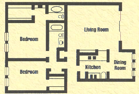 Floorplan - Skyview Apartments