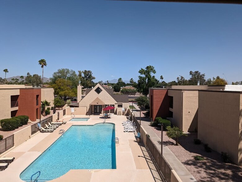 View from the balcony - 1340 N Recker Rd