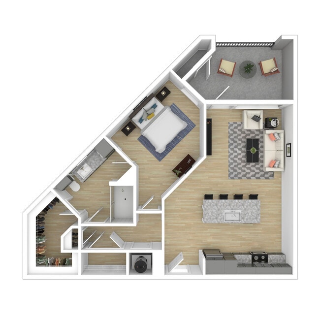 Floorplan - Palladium Houston Ella
