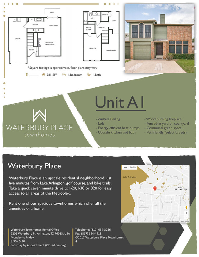 Floorplan - WATERBURY PLACE