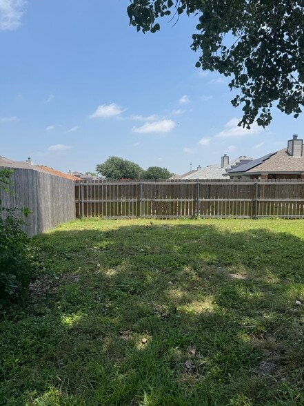 Backyard - 4301 Capri Dr