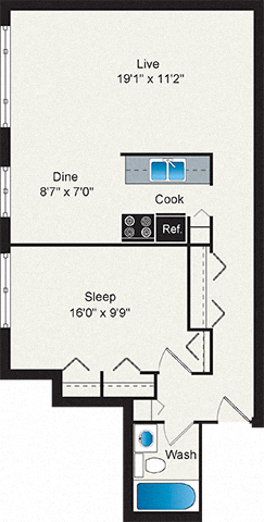 Floorplan - Reside on Stratford