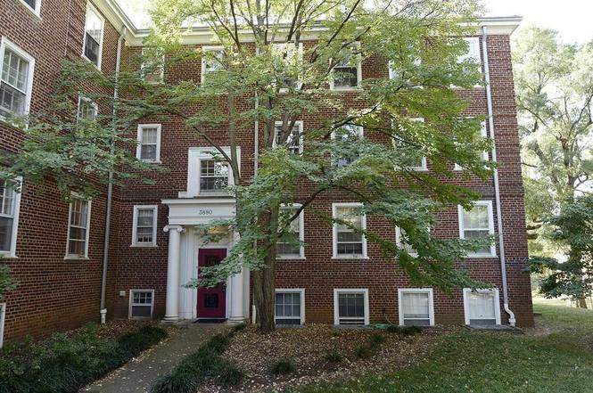 Exterior of unit's building - 3880 Rodman Street NW