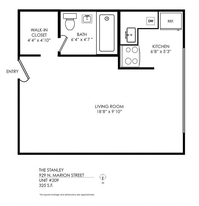 Floorplan - The Stanley