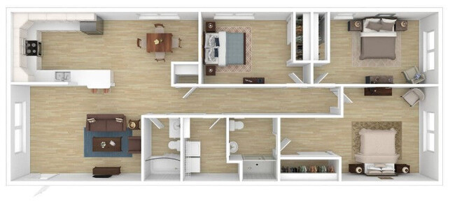 Floorplan - Rancho Fanita Villas