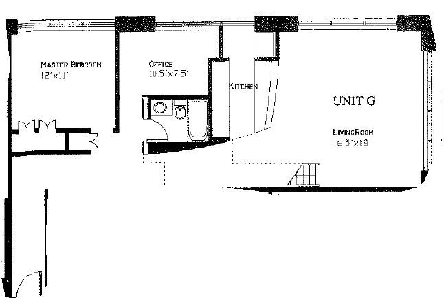 Floorplan - 413 N. Carpenter St.
