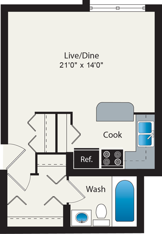 Floorplan - Reside on Stratford