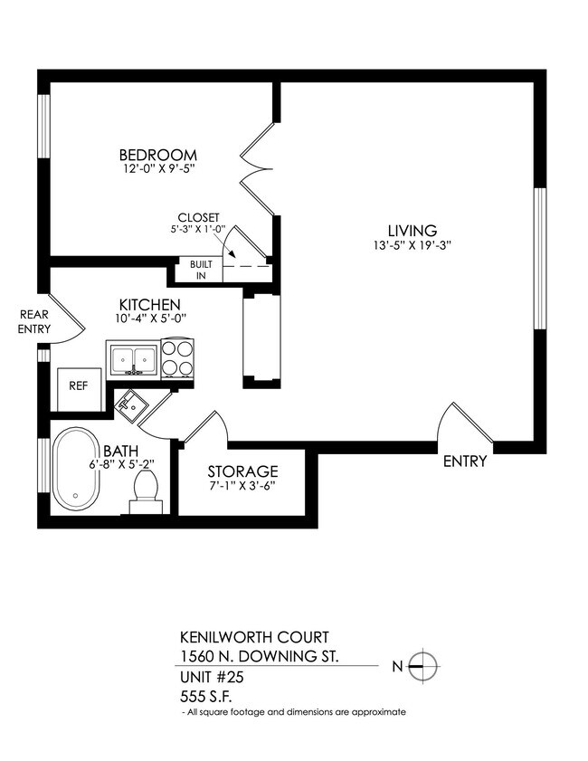 Floorplan - Kenilworth Court