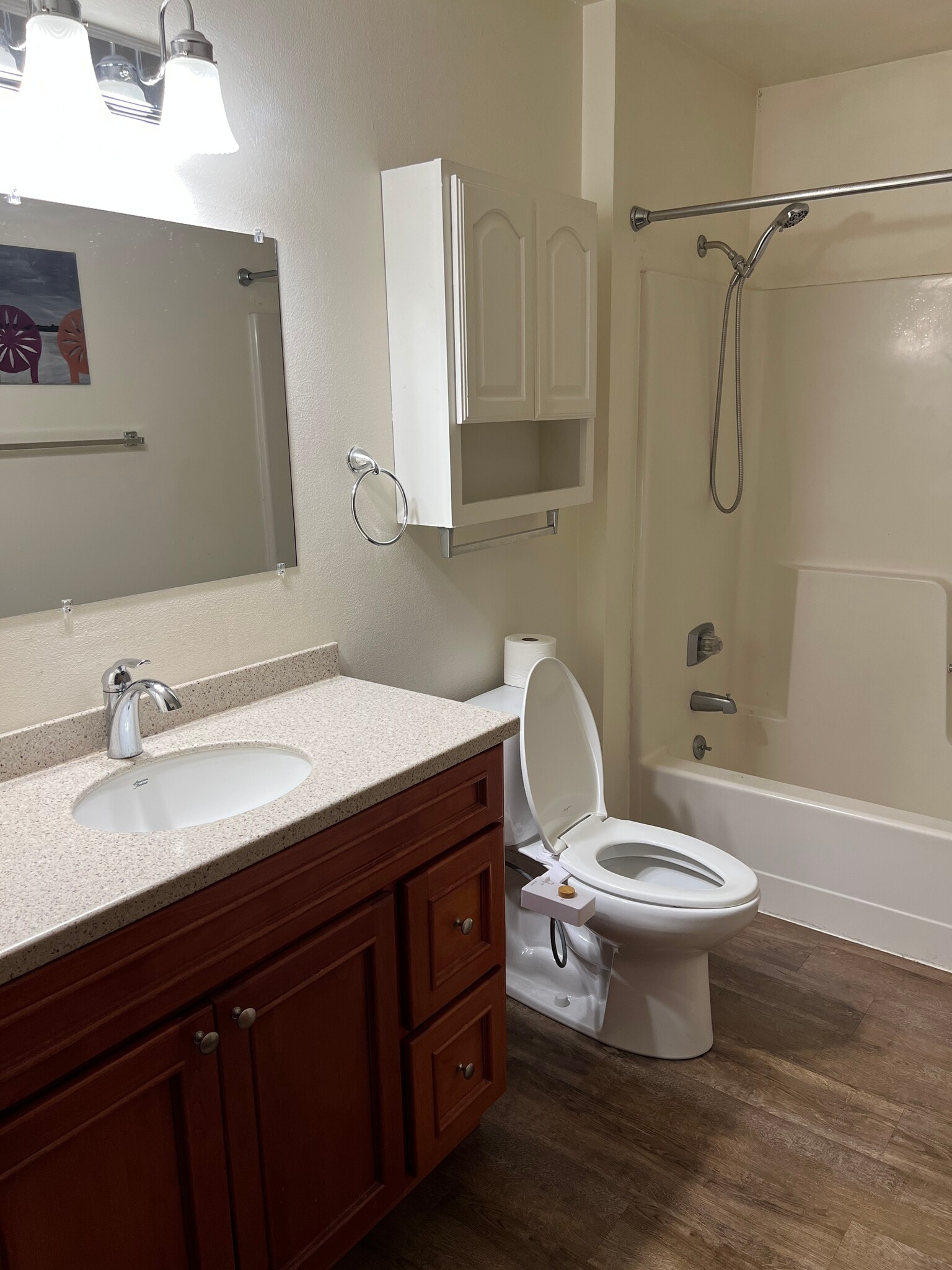 Updated Bathroom with Full-Size Tub - 217 Ash Street