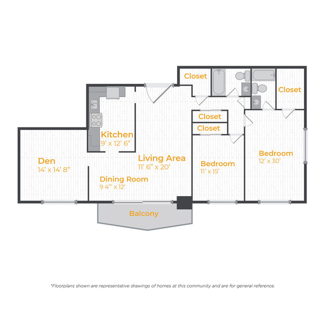 Floorplan - THE VANTAGE APARTMENTS