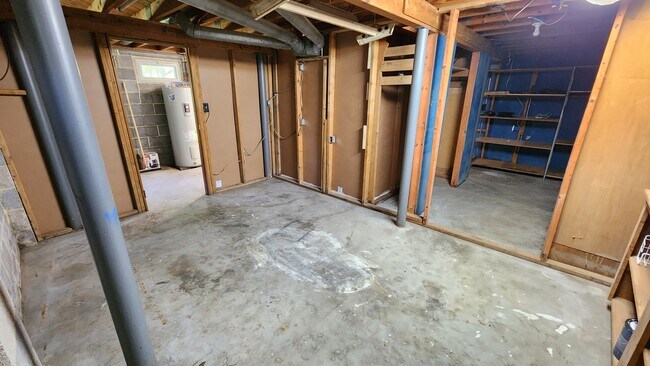 extensive storage area in basement - 703 Harding Ave