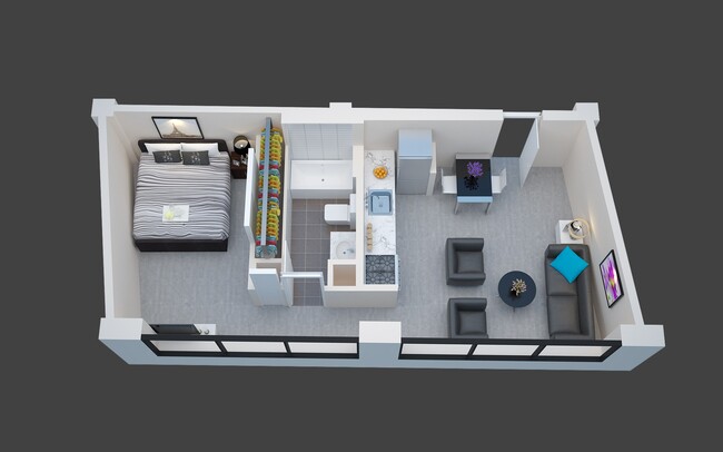 Floorplan - San Fernando Building Lofts