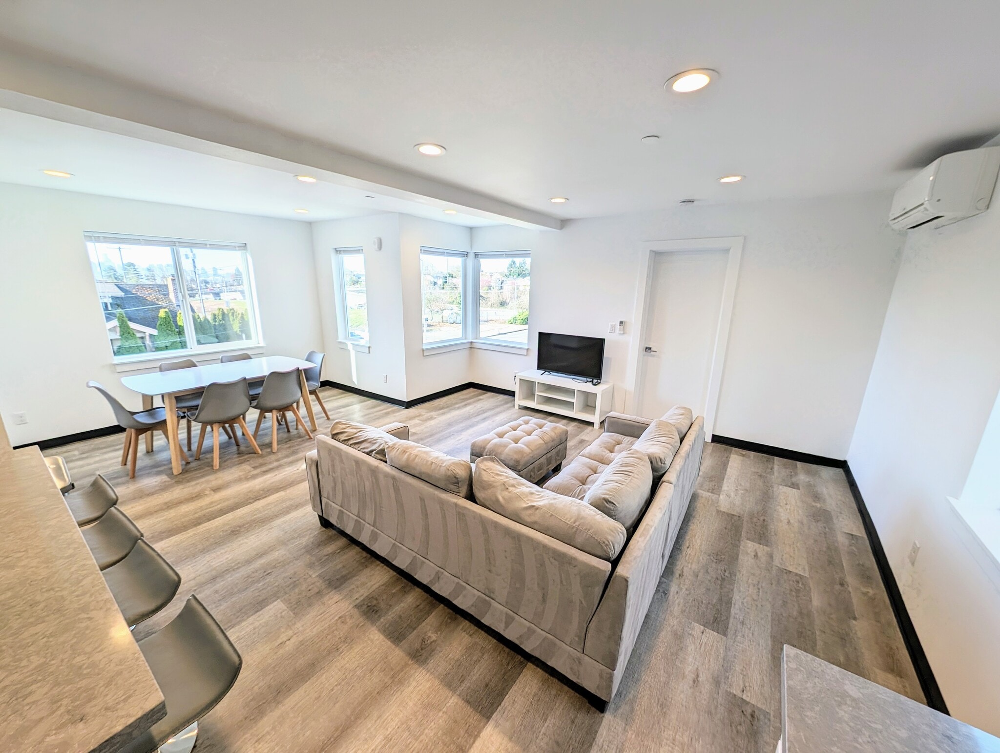 Furnished Living Room - 5004 7th Ave NE