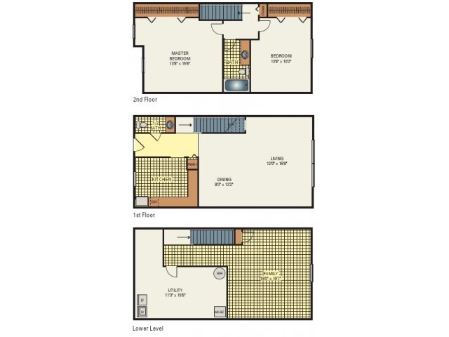 Floorplan - Charleston Townhouses