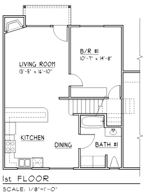 4BR/2BA - Legacy Townhomes