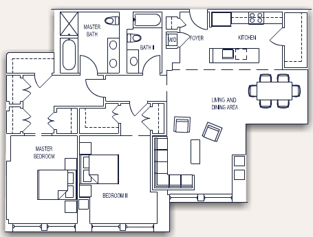 2BR/2BA - 1125 Maxwell Place