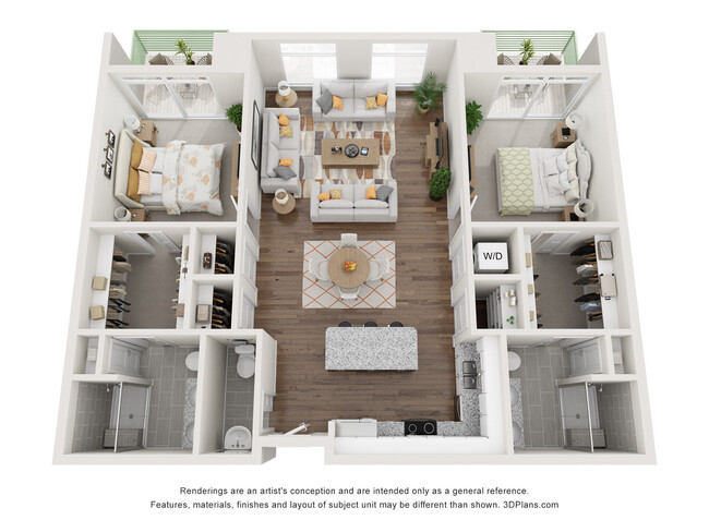 Floorplan - Environs Lofts at East 54