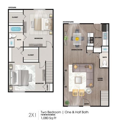 Floorplan - Villas del Tesoro