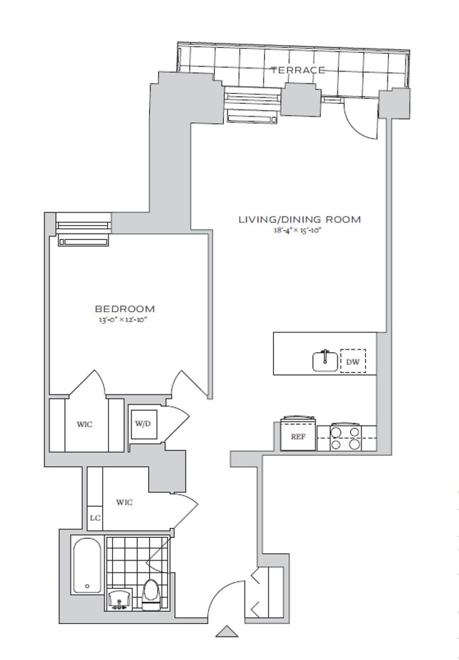 Floorplan - 70 Pine Apartments