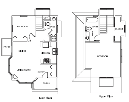 FLOOR PLAN D - Cottagewood Apartments