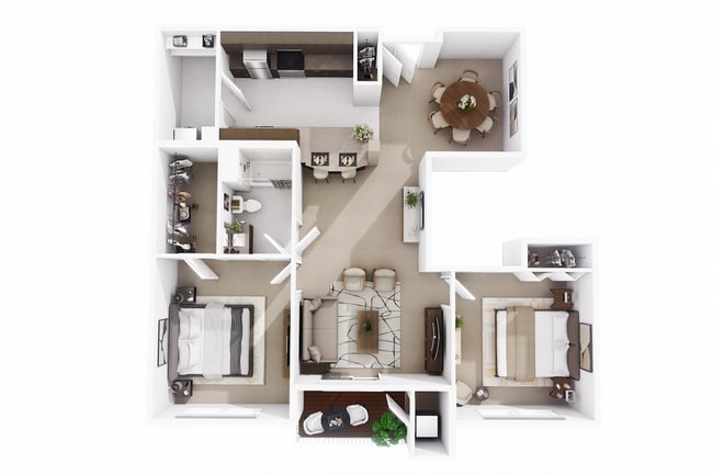 2 bedroom/1 Bath - Grassfields Commons