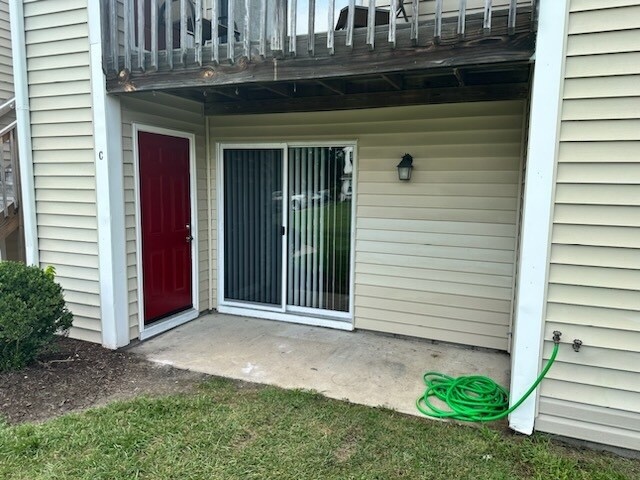 Patio and Storage Closet - 1709 Rock Bridge Mews