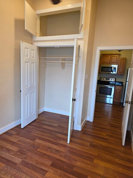Back bedroom closet - 1017 11th St