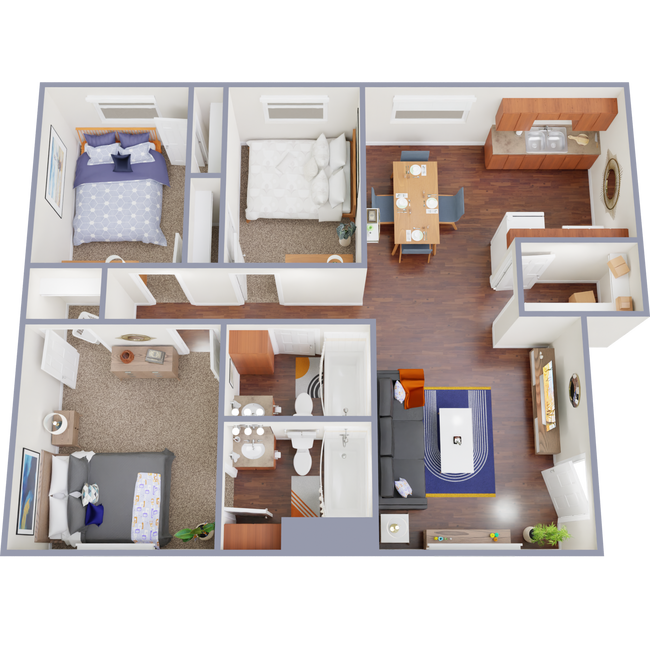 Floorplan - Oak Meadow Villa