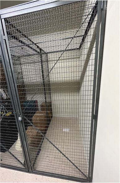 1 large storage units included - 1209 N Charles St