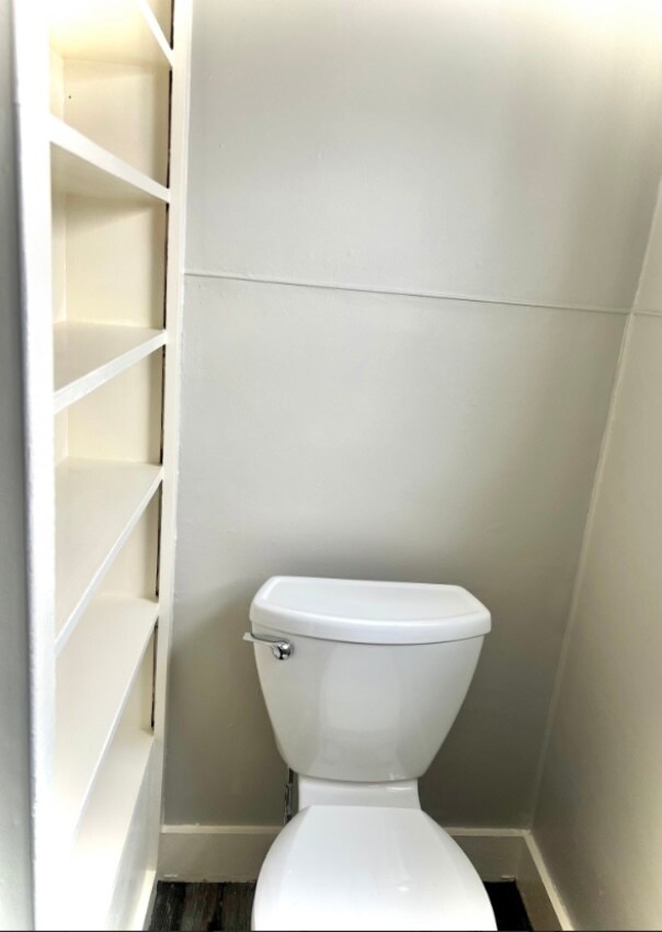 Bathroom storage - 145 Hanover St