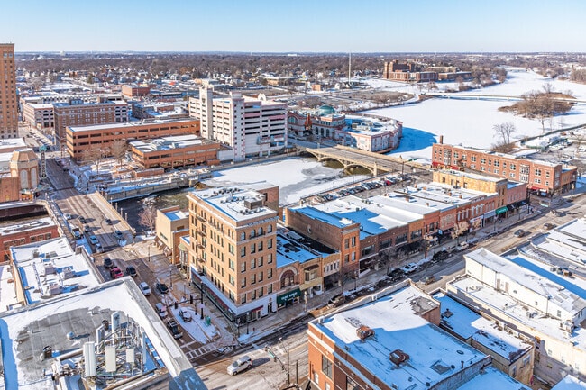 Aerial Context - Lofts on Broadway