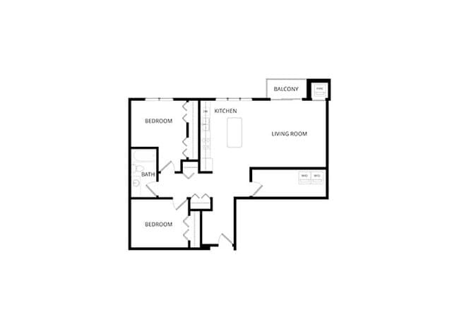 Floorplan - Gallery Flats