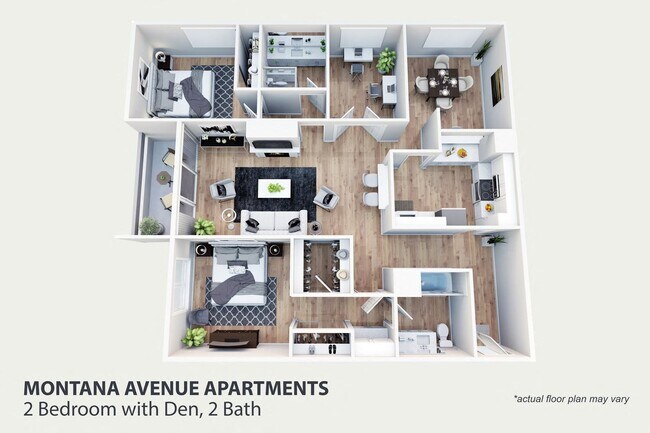 Floorplan - Montana Avenue