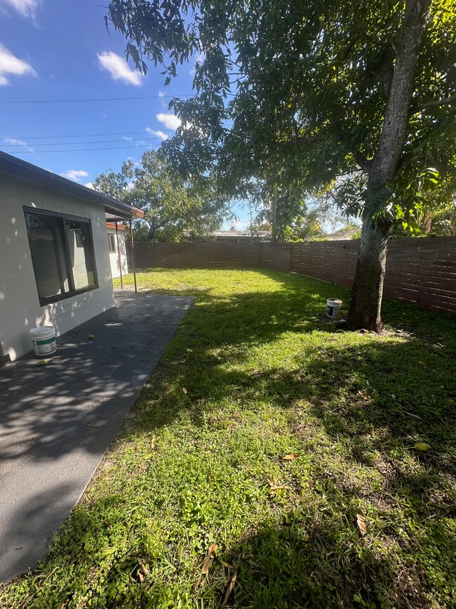 backyard - 3511 NW 35th Ave