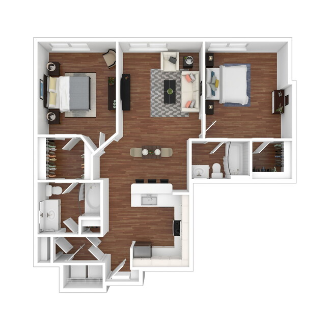 Floorplan - 7166 at Belmar