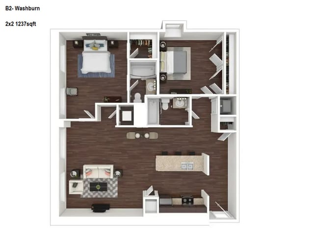Floorplan - The Washburn