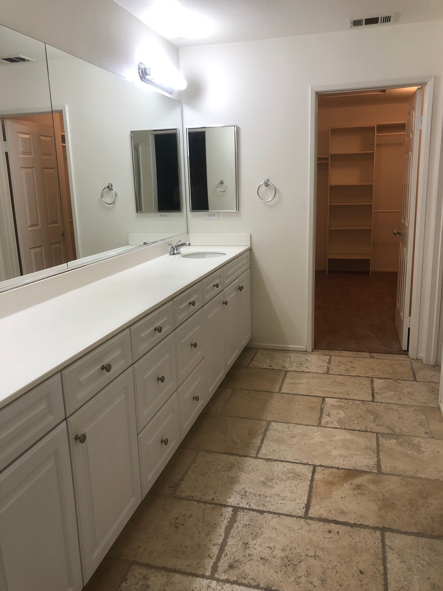 Full Master bathroom with very large walk in closet . - 6395 Delgado Ln