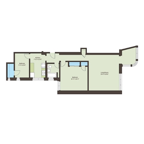 Floorplan - 5300-5308 S. Hyde Park Boulevard