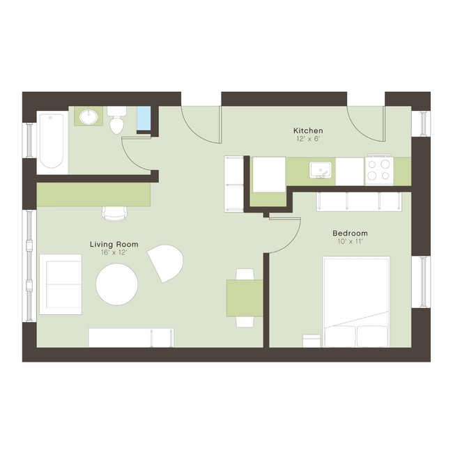 Floorplan - 5300 S. Drexel Avenue