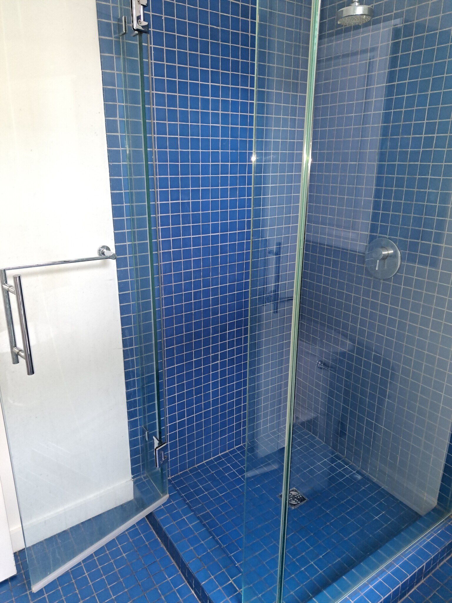 Updated Bath with Tile and Glass Shower - 1339 14th St NW