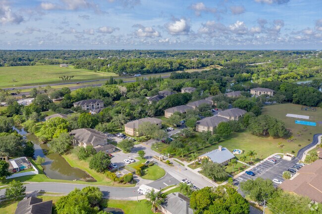 Aerial Photo - Waters Edge Apartments