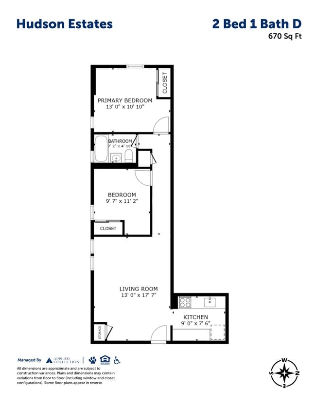 Floorplan - Hudson Estates