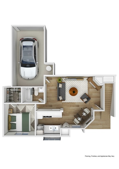 1 Bed 1 Bath Copper Point %22Downstairs%22.jpg - Copper Point