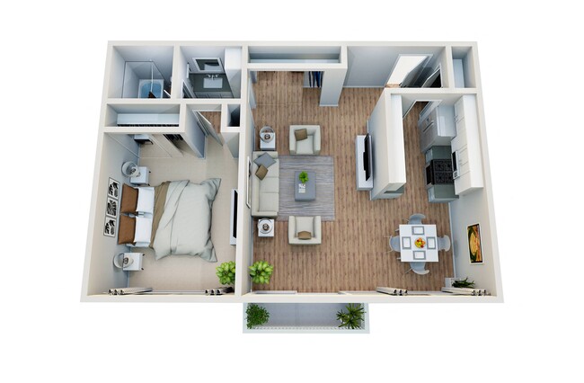 Floorplan - Sepulveda West Apartments