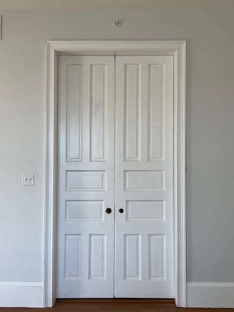 Bedroom Pocket Doors - 2029 Maryland Ave