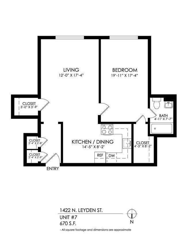 Floorplan - 1422 Leyden