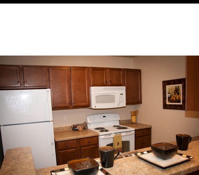 Studio Kitchen - Ridge View Apartments