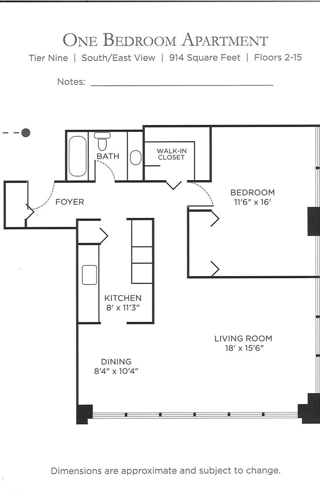 Floorplan - Columbus Plaza