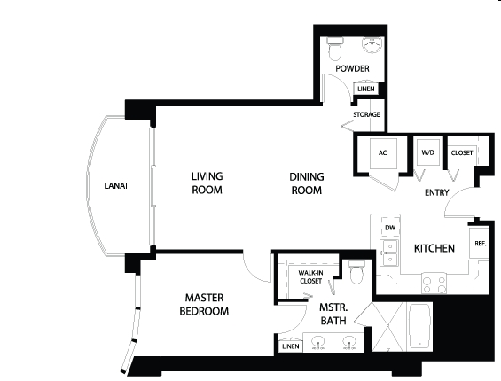 2BR/2BA - Allure Waikiki