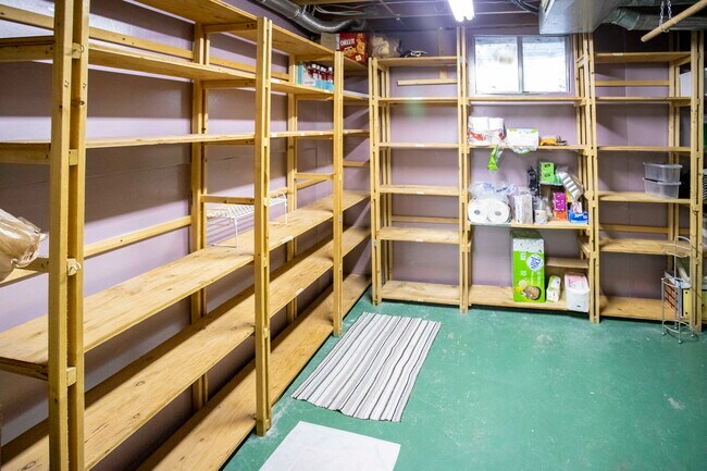 Basement pantry storage space - 731 Garnet Ave